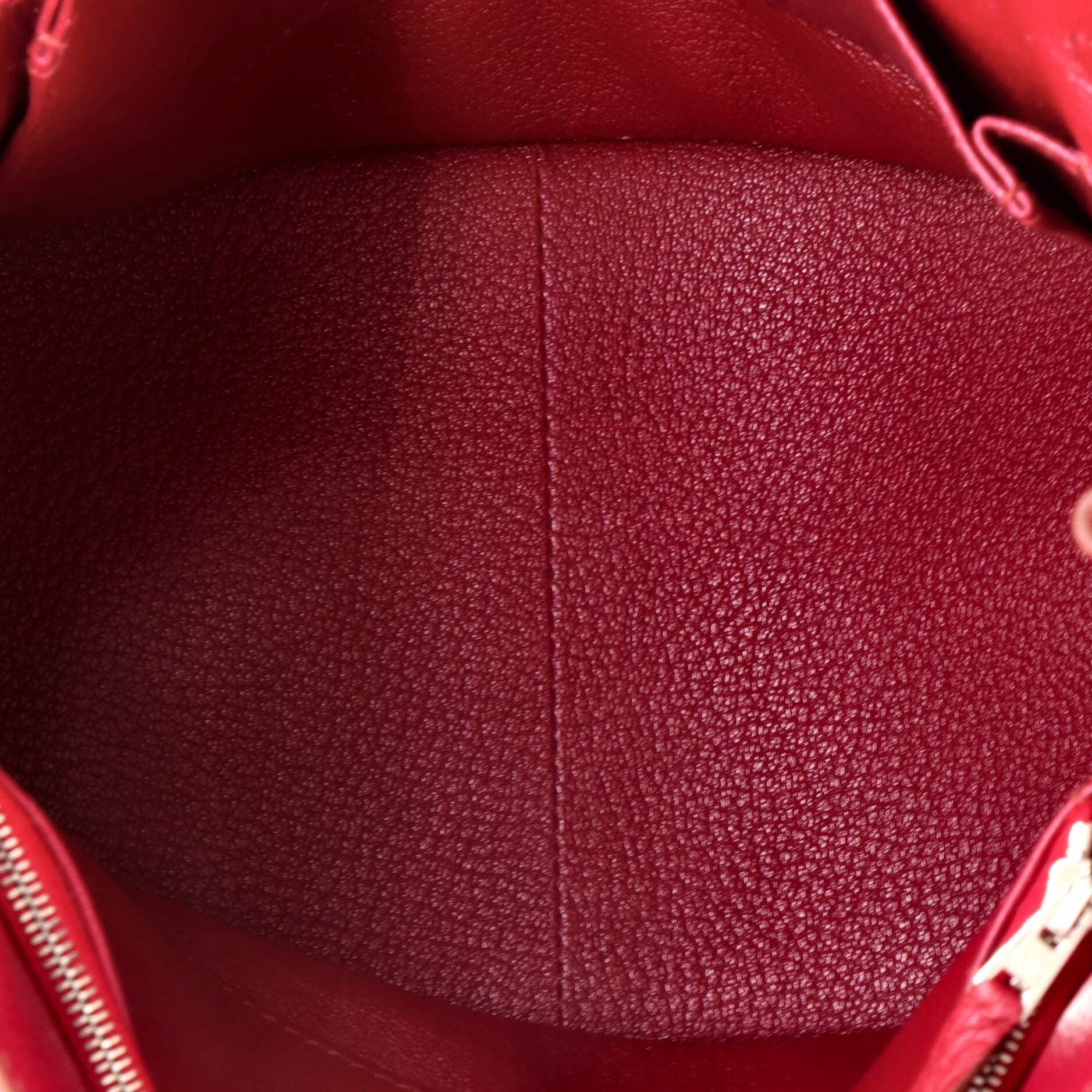 Pre-Owned Hermes Jypsiere Bag Clemence 31, Alternate, color, Rubis