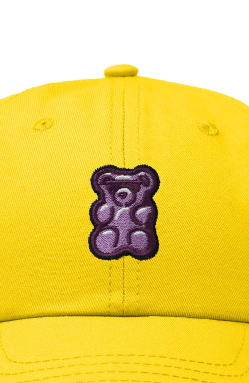 DALIX DALIX PURPLE GUMMY EMBROIDERED CAP 