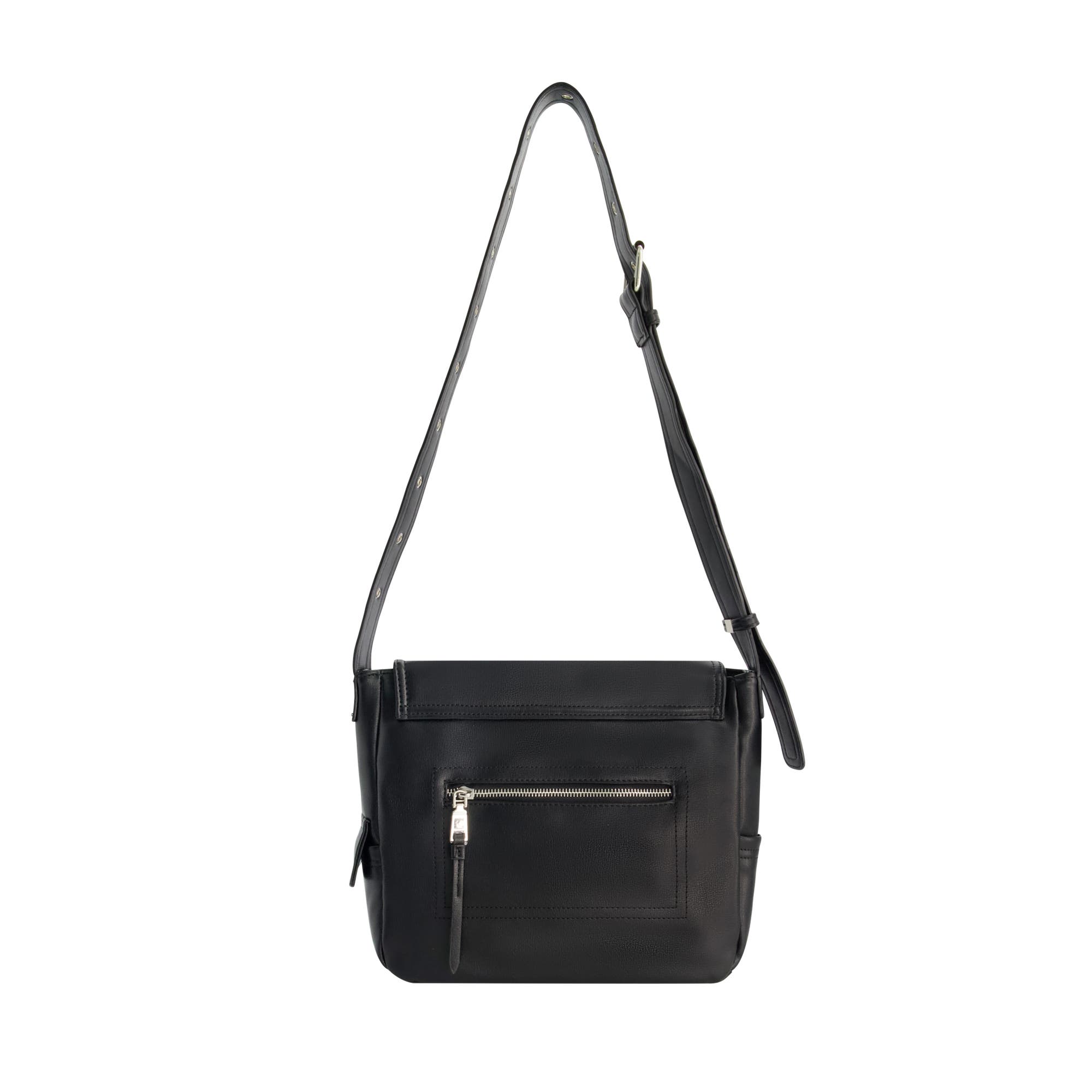 True Religion Classic Messenger Bag, Alternate, color, Black