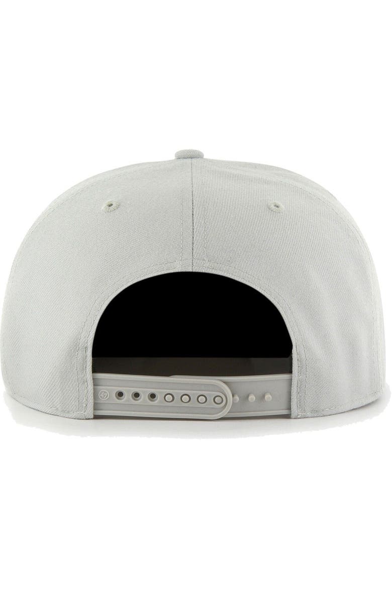 Men's '47 Gray Chicago White Sox 2003 MLB All-Star Game Sure Shot Captain Snapback Hat, Alternate, color, Gray