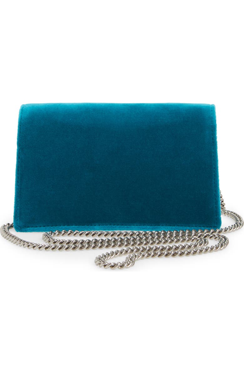 Gucci Super Mini Dionysus Velvet Shoulder Bag, Alternate, color,