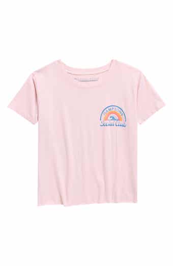 Kids' Hampton Social Club Cotton Oversize Graphic T-Shirt