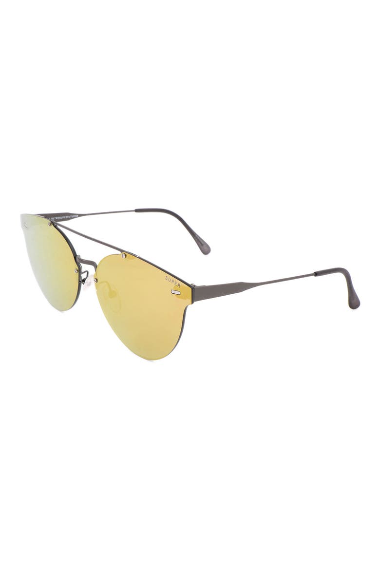 53mm Aviator Sunglasses, Alternate, color, BLACK