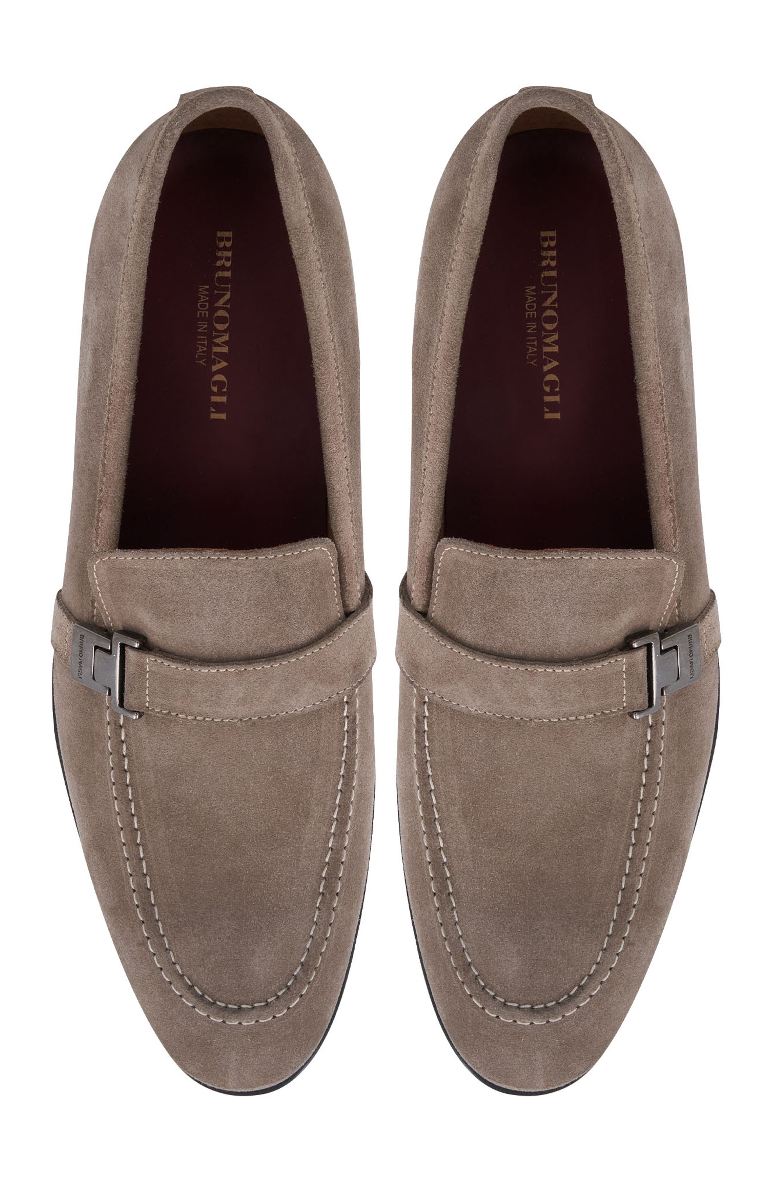 Bruno Magli Arlo Loafer, Alternate, color, Ivory Suede