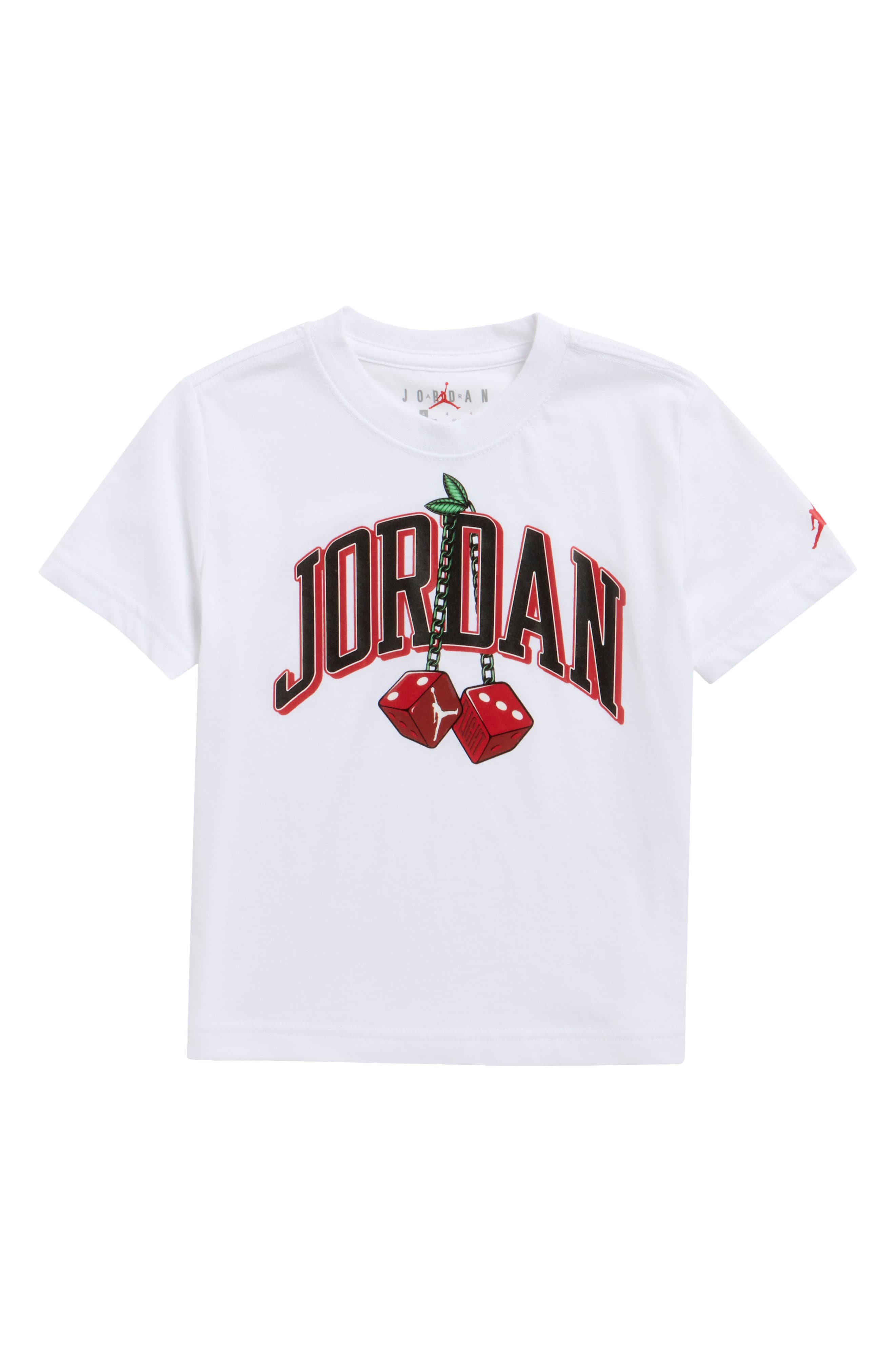 Jordan Kids' Cherry Dice Graphic T-Shirt