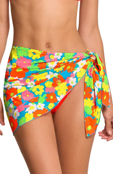'90s Floral Fairy Cover-Up Skirt