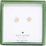 Kate Spade New York pavè flower mini stud earrings