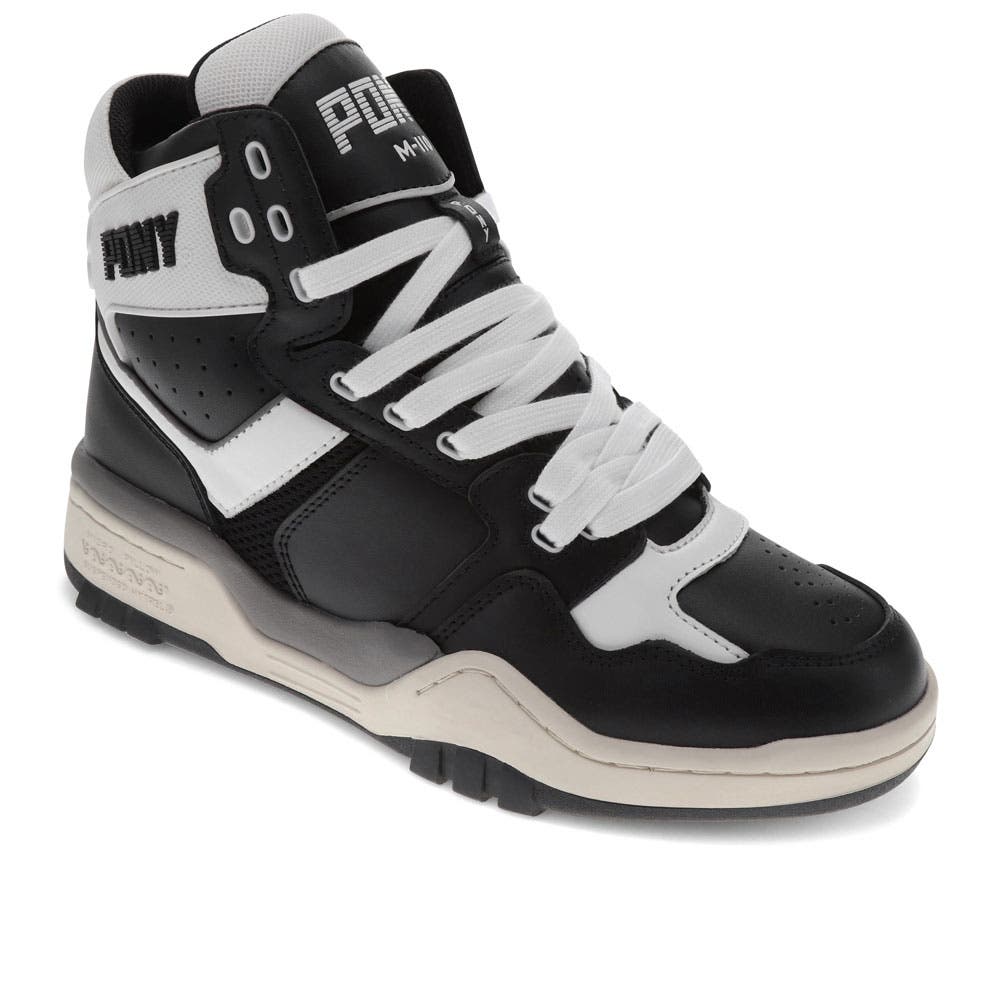 M-110 Archive Sneakers, Main, color, Black/White