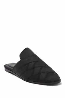 CHASE AND CHLOE Melvin Woven Mule Flat