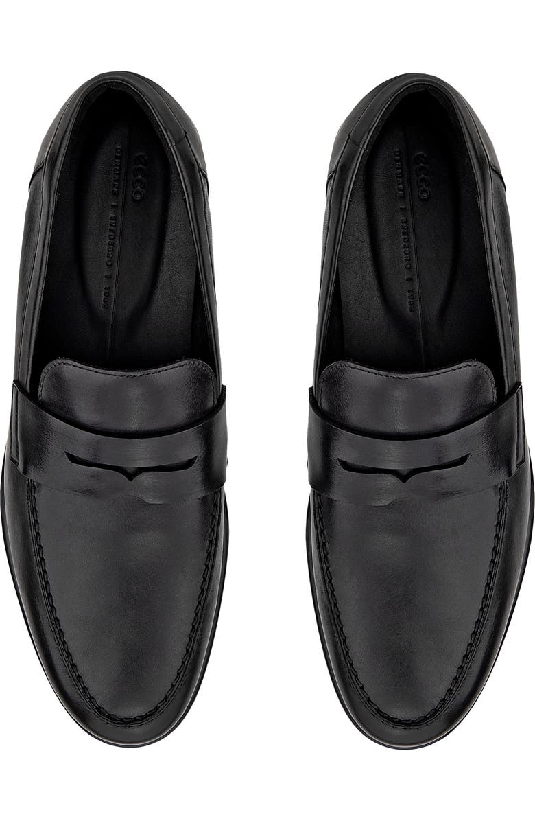 ECCO Metro Verona Penny Loafer, Alternate, color, Black