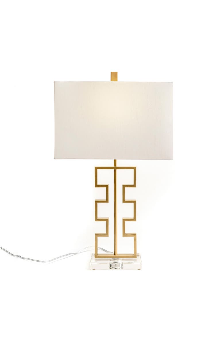 NULOOM Brass Eden 28" Iron Table Lamp, Alternate, color,