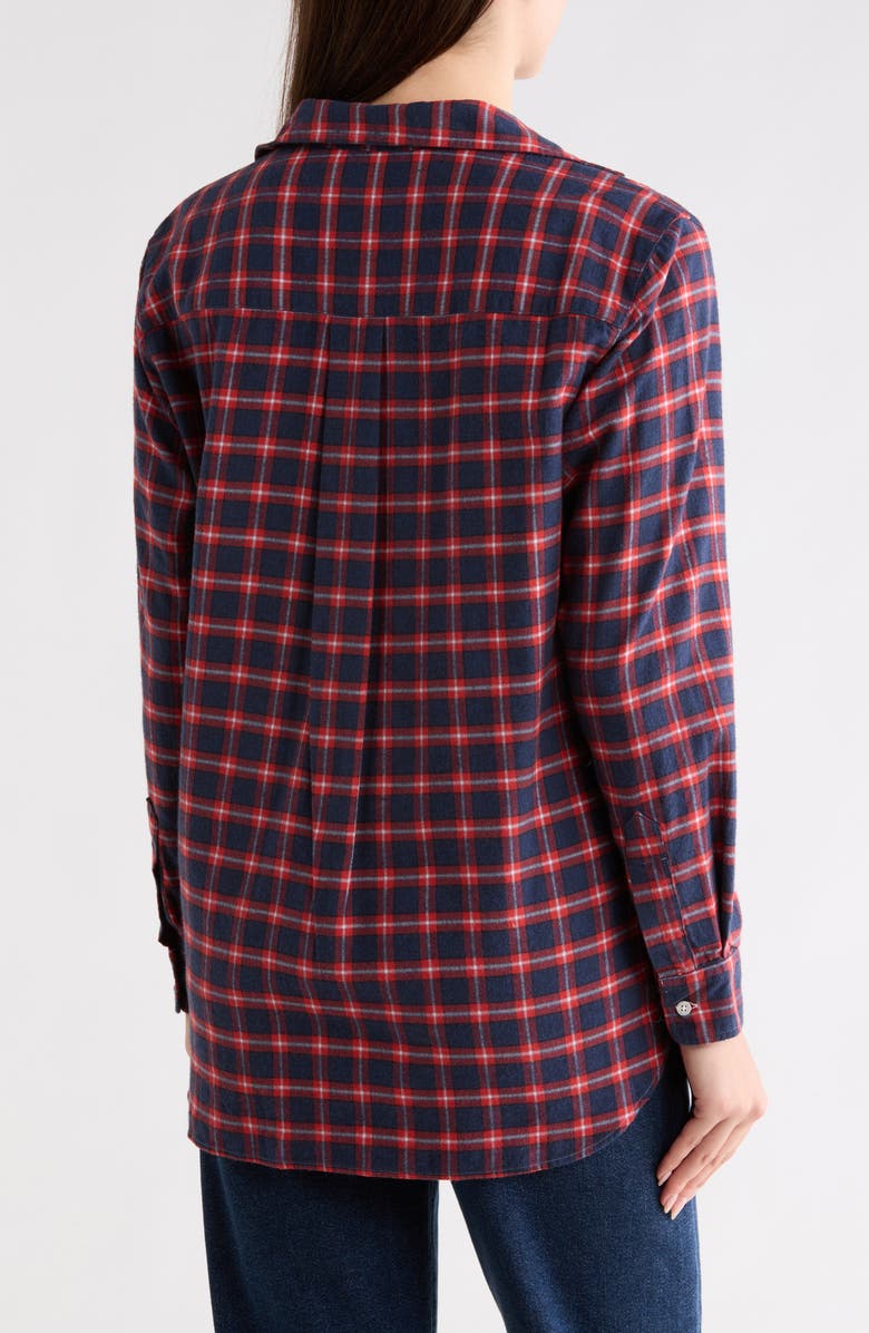 Frank & Eileen Joedy Cotton Button-Up Shirt, Alternate, color, Red Blue White Plaid