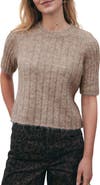 NEXT Short Sleeve Recycled Polyester Blend Sweater