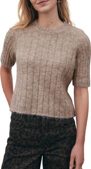 NEXT Short Sleeve Recycled Polyester Blend Sweater