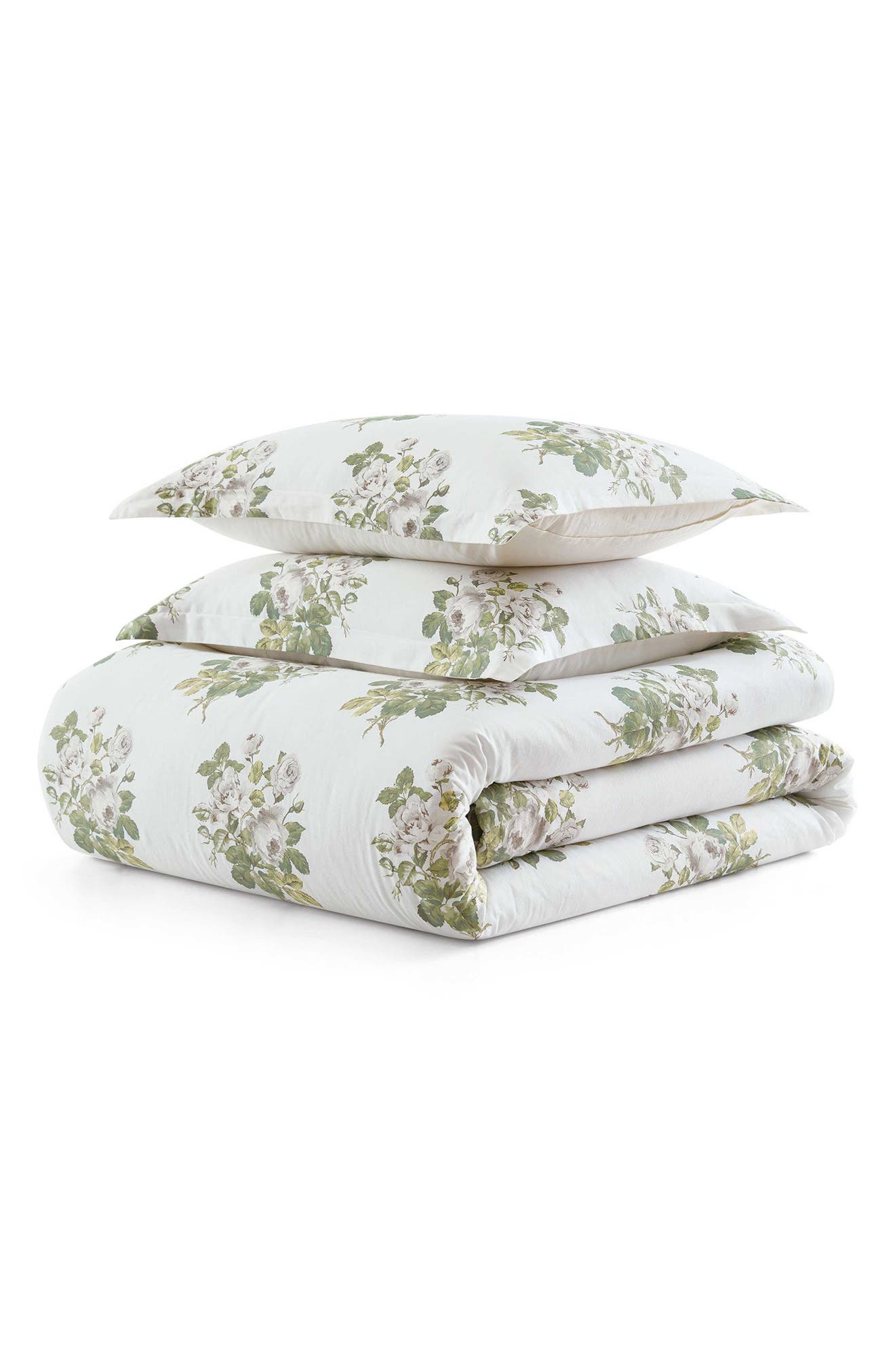Eloise Floral Cotton Sateen Comforter