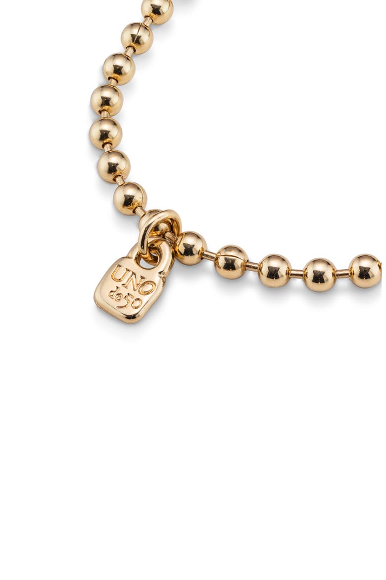 Beaded Charm Bracelet, Alternate, color, Gold