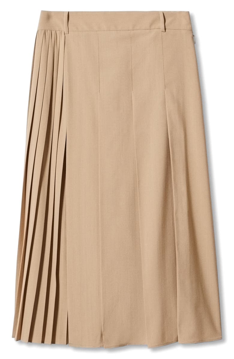 MANGO Pleated Skirt, Alternate, color, 