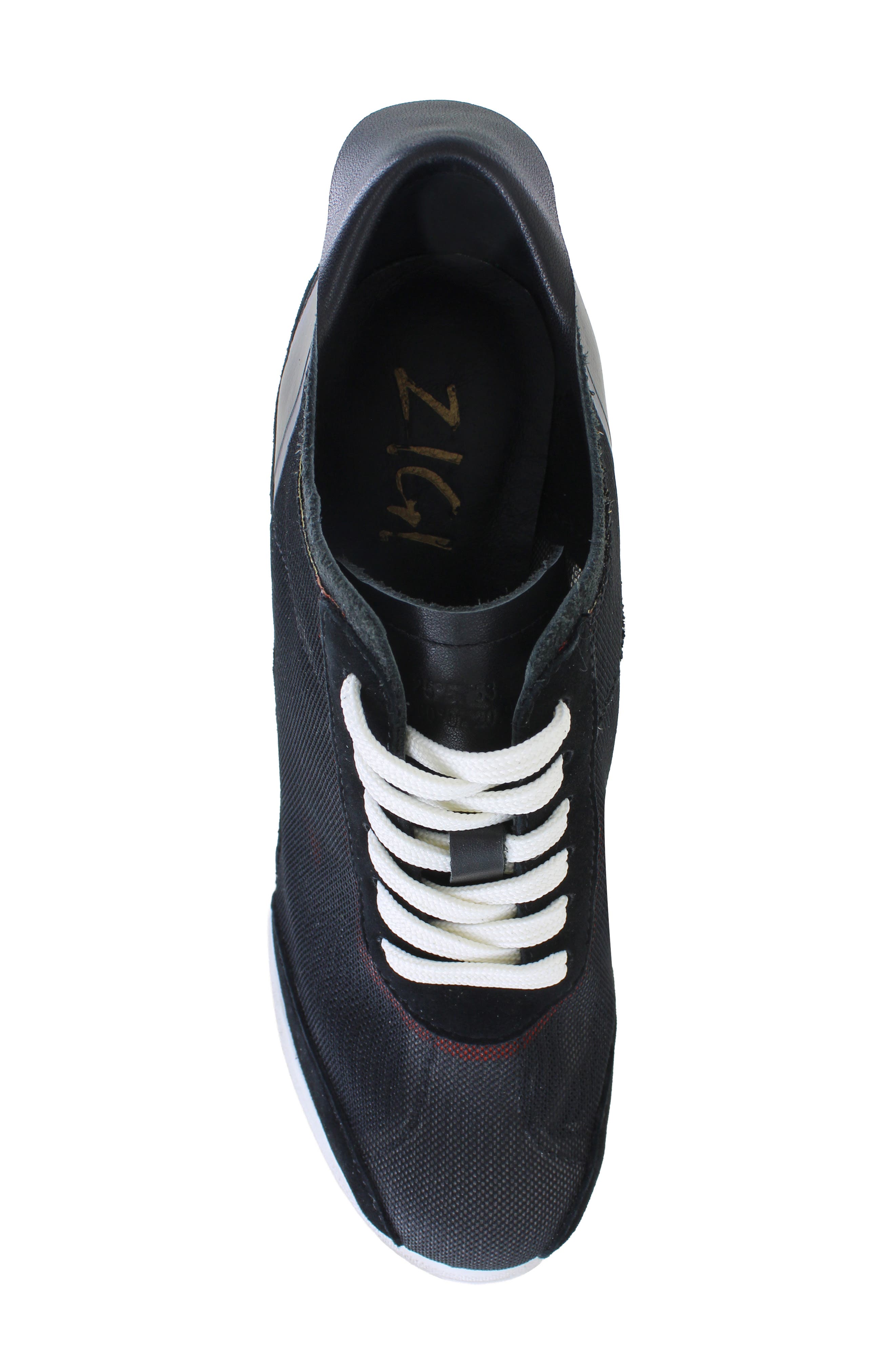 ZIGI Sneaker Platform Pump, Alternate, color, Black Multi