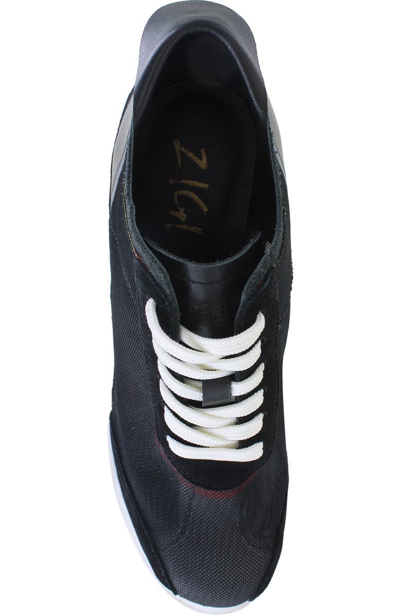 ZIGI Sneaker Platform Pump, Alternate, color, Black Multi