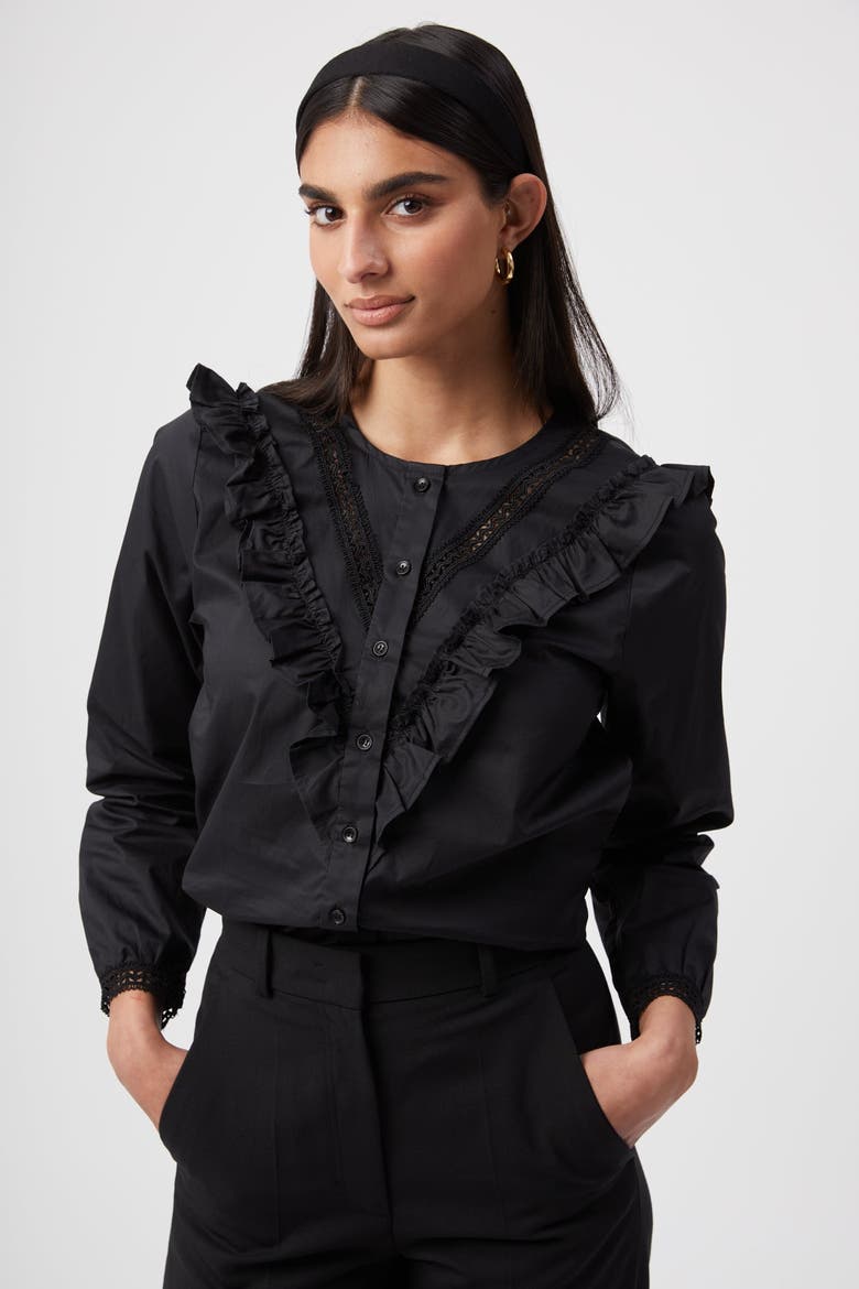 The Lindsay Shirt, Alternate, color, Black