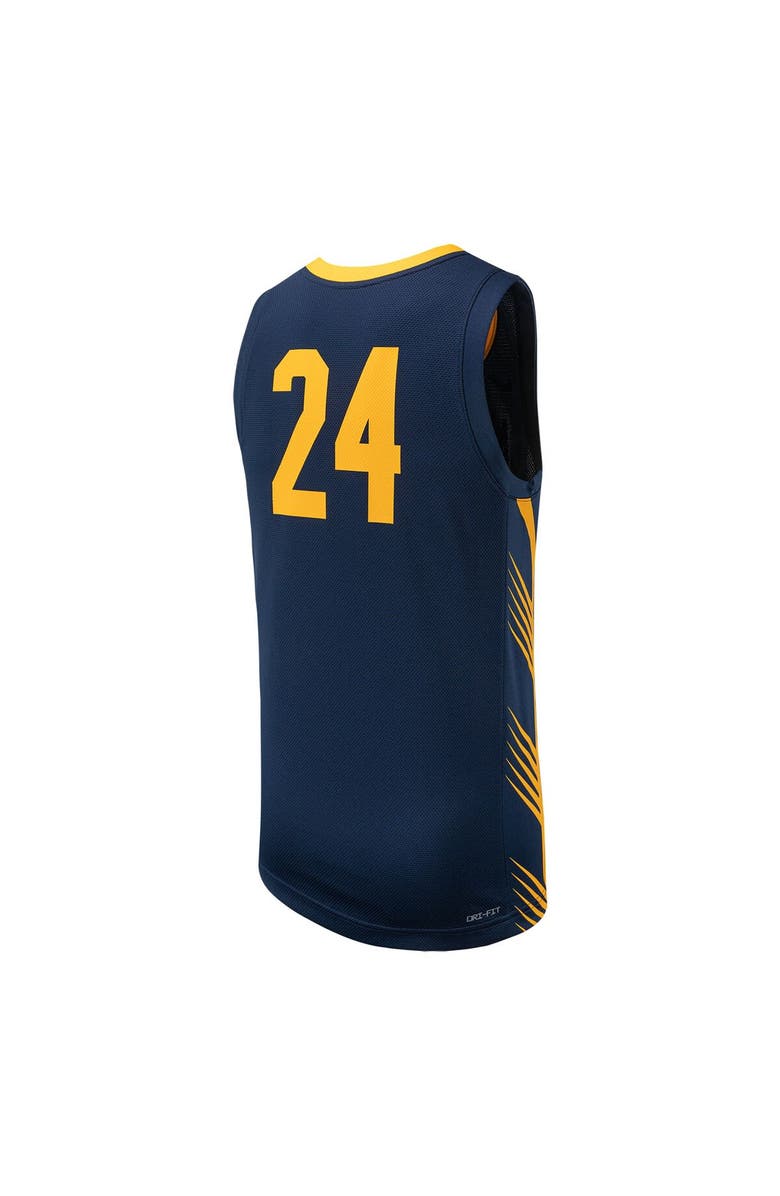 Nike Men's Nike #24 Navy Cal Bears Replica Basketball Jersey, Alternate, color, Navy