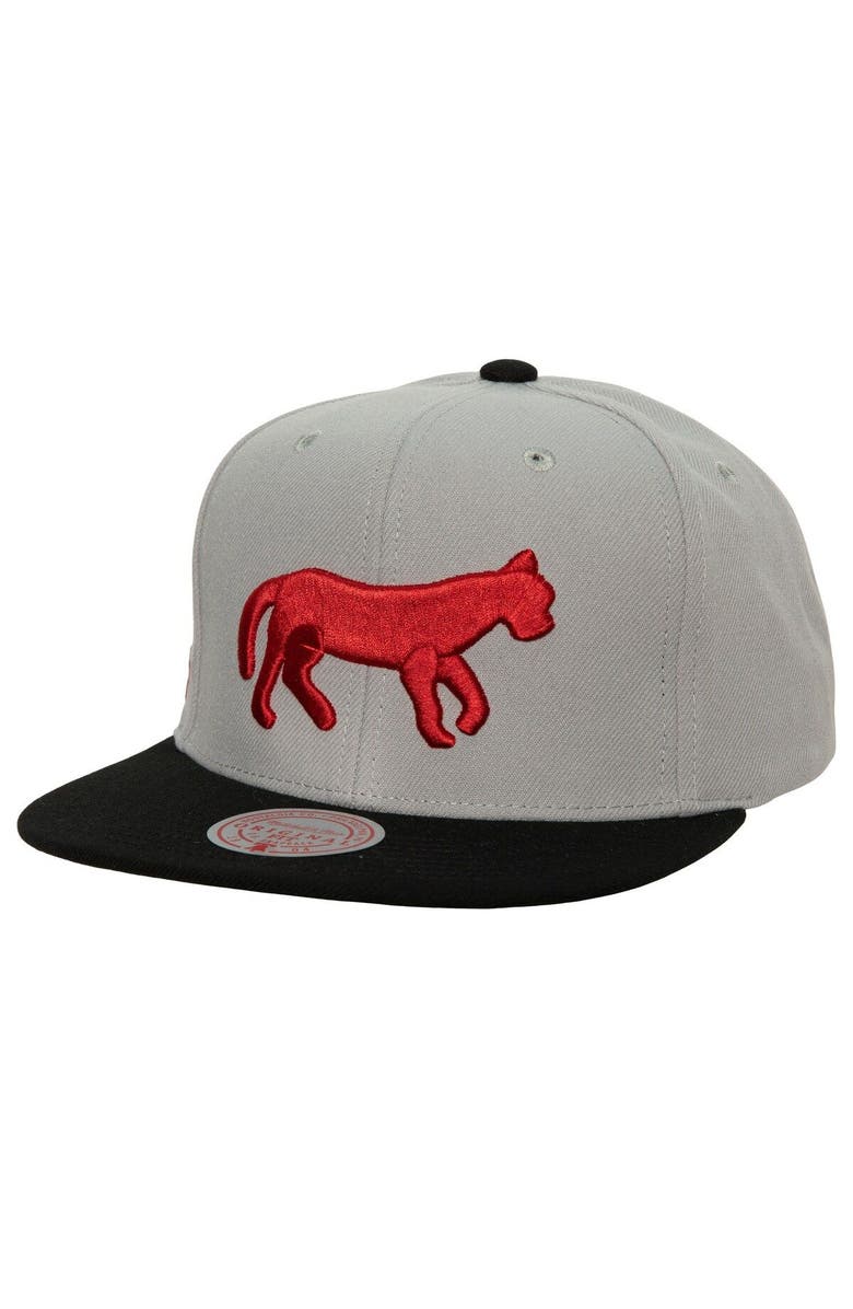 Mitchell & Ness Men's Mitchell & Ness Gray Detroit Tigers Cooperstown Collection Away Snapback Hat, Main, color, Gray