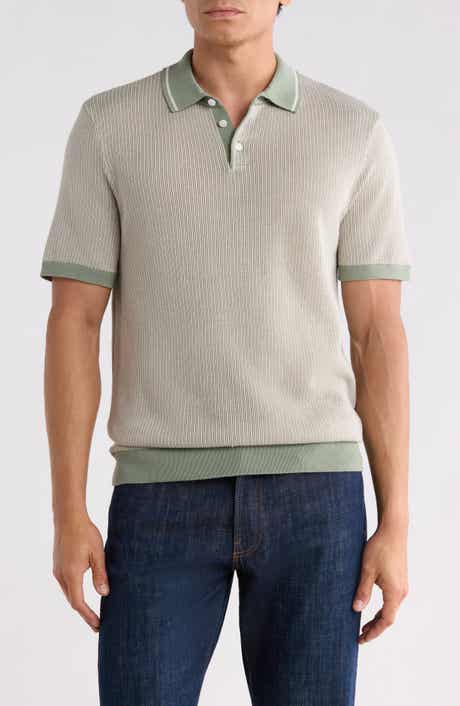 Cotton Polo Sweater