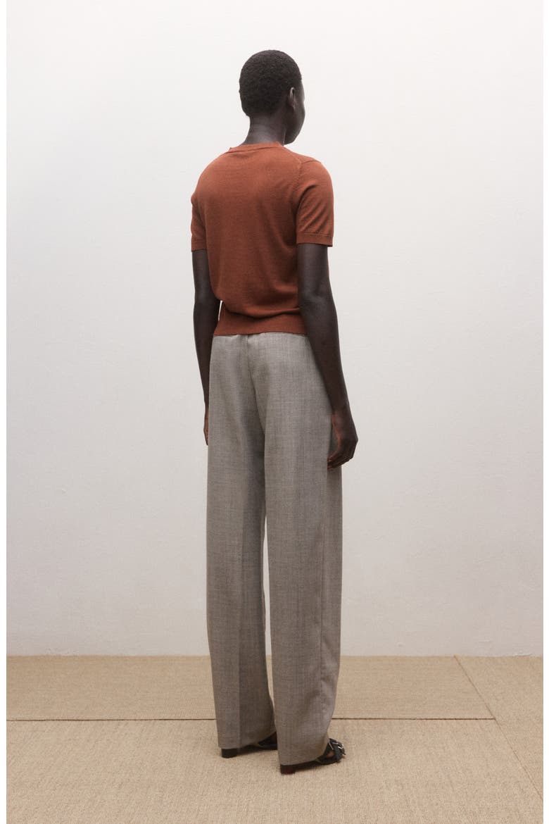 Wool Sweater, Alternate, color, RUSSET