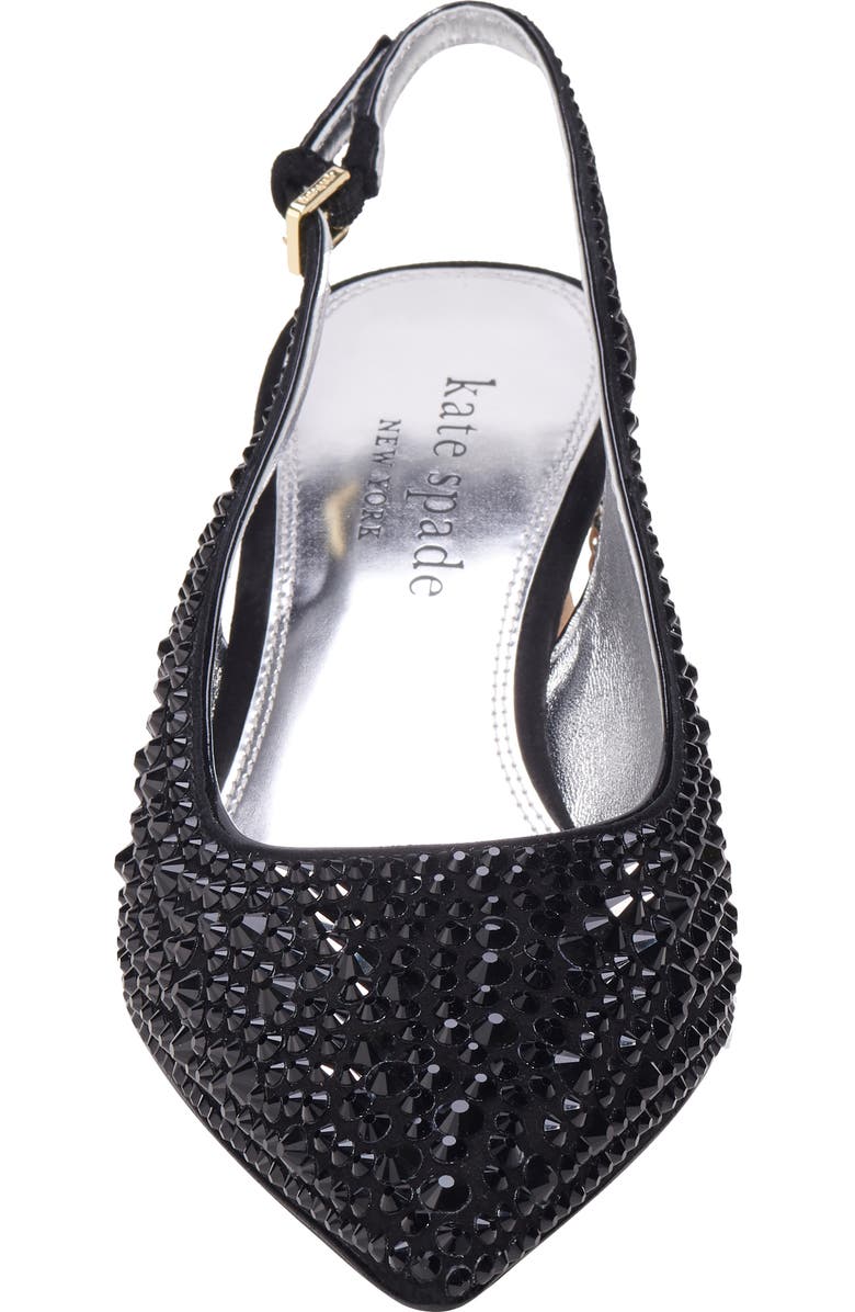 Kate Spade New York soiree crystal slingback pump, Alternate, color,
