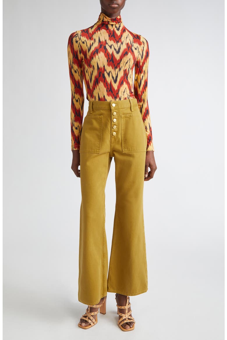 Aurelia Long Sleeve Turtleneck, Alternate, color, CARNELIAN
