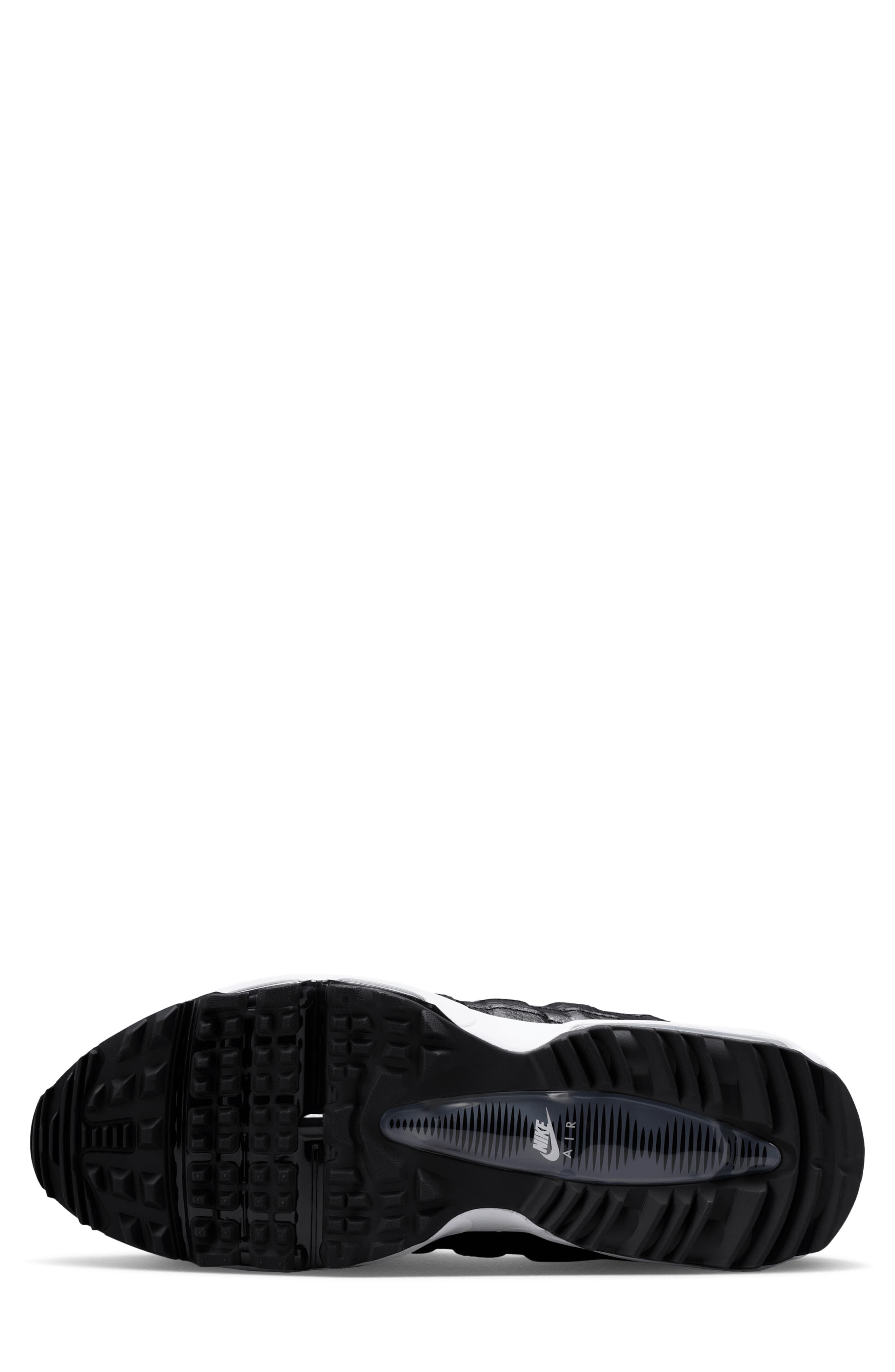 Air Max '95 G Waterproof Golf Shoe, Alternate, color, 002 BLACK/WHITE