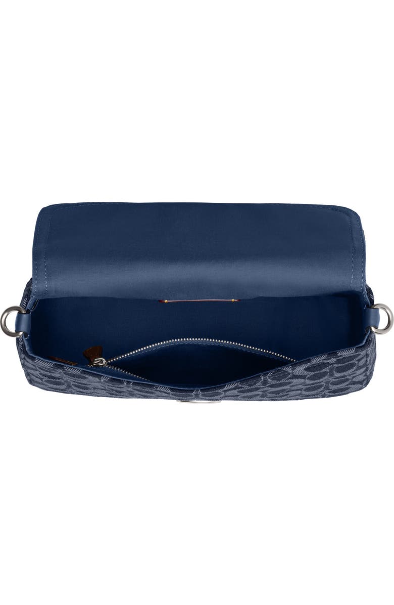 COACH Tabby Soft Signature Washed Denim Shoulder Bag, Alternate, color,