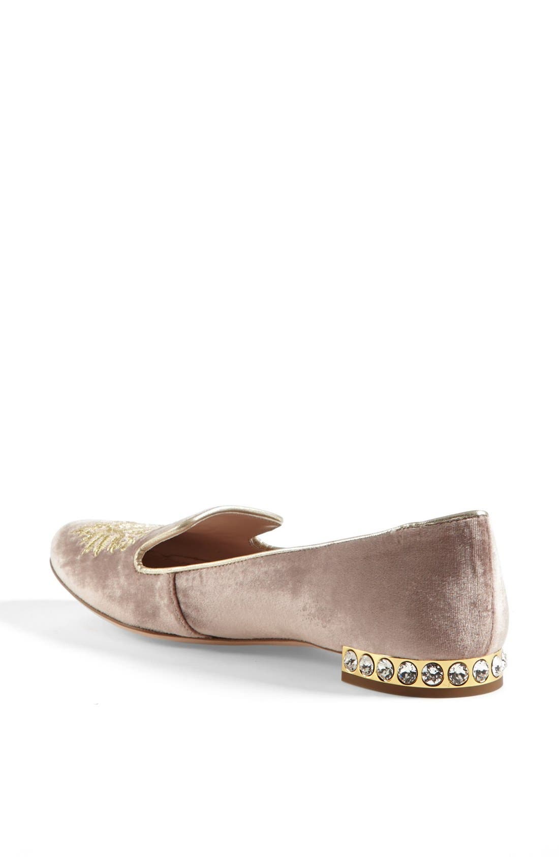 Miu Miu 'Crest' Moccasin, Alternate, color, 