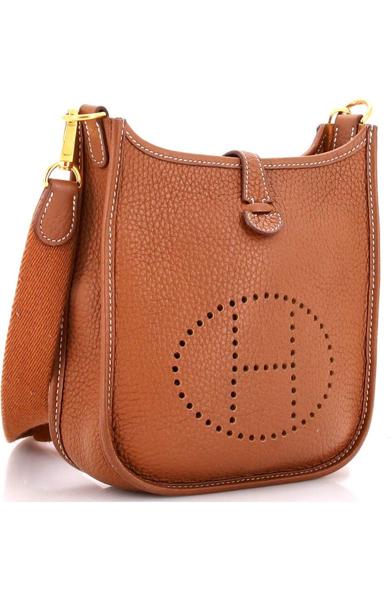 Pre-Owned Hermes Evelyne Bag Gen III Clemence TPM, Alternate, color, Gold