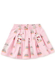 Tea Collection Pleated Jersey Skirt