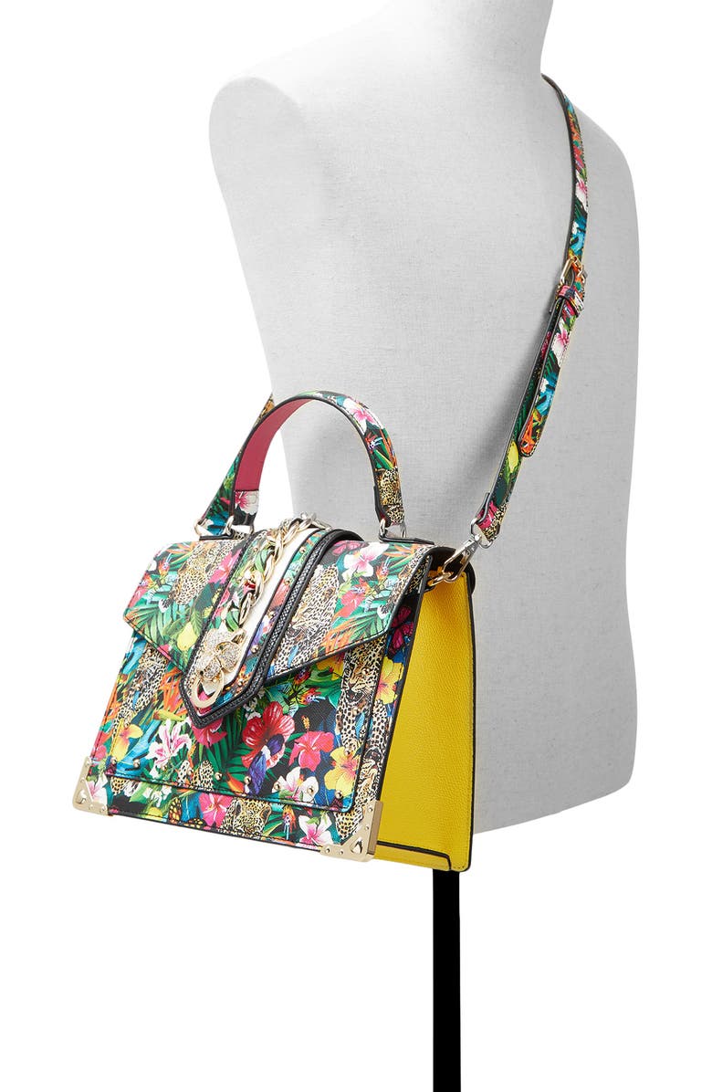 ALDO Baro Faux Leather Top Handle Crossbody Bag, Alternate, color,