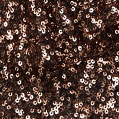 Ro&zo Sequin V-neck Cami In Brown