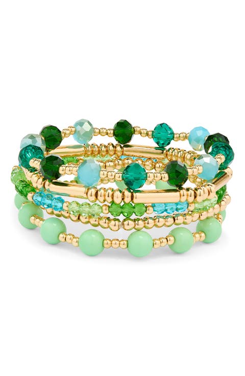 Assorted 5-Pack Stretch Bracelets