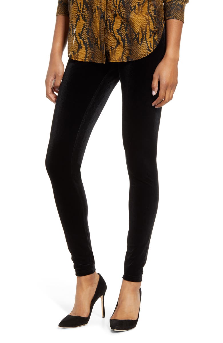 Hue Velvet Leggings, Main, color, 