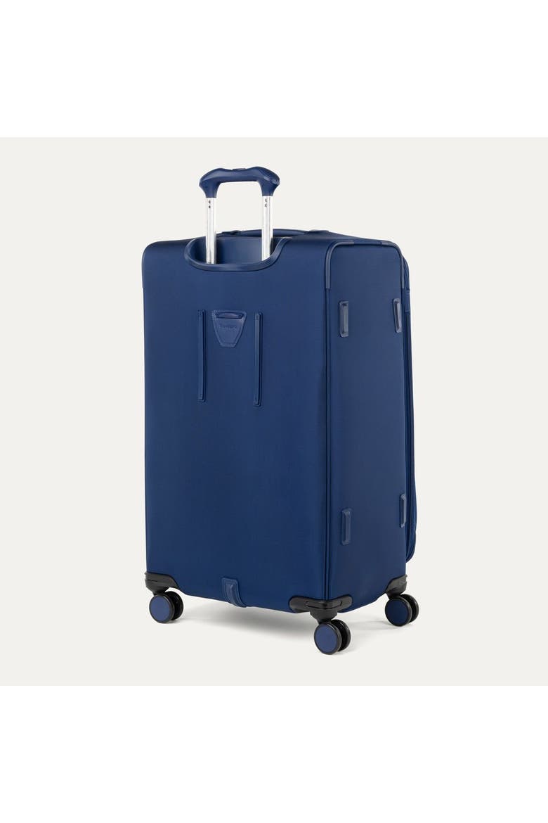 Versapack + Lightweight Softside Expandable 29" Large Checked Spinner Luggage, Alternate, color, Estate Blue