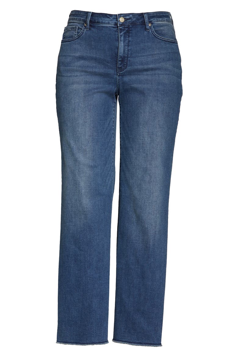 Teresa Fray Hem Wide Leg Jeans, Alternate, color, LAZARO