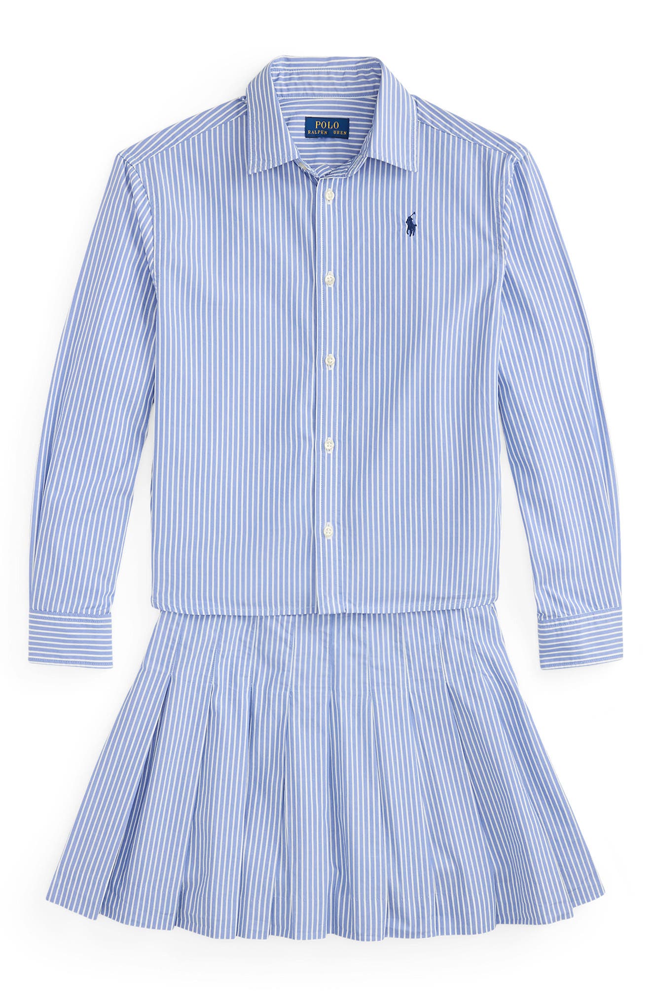 selected BLUE WHITE