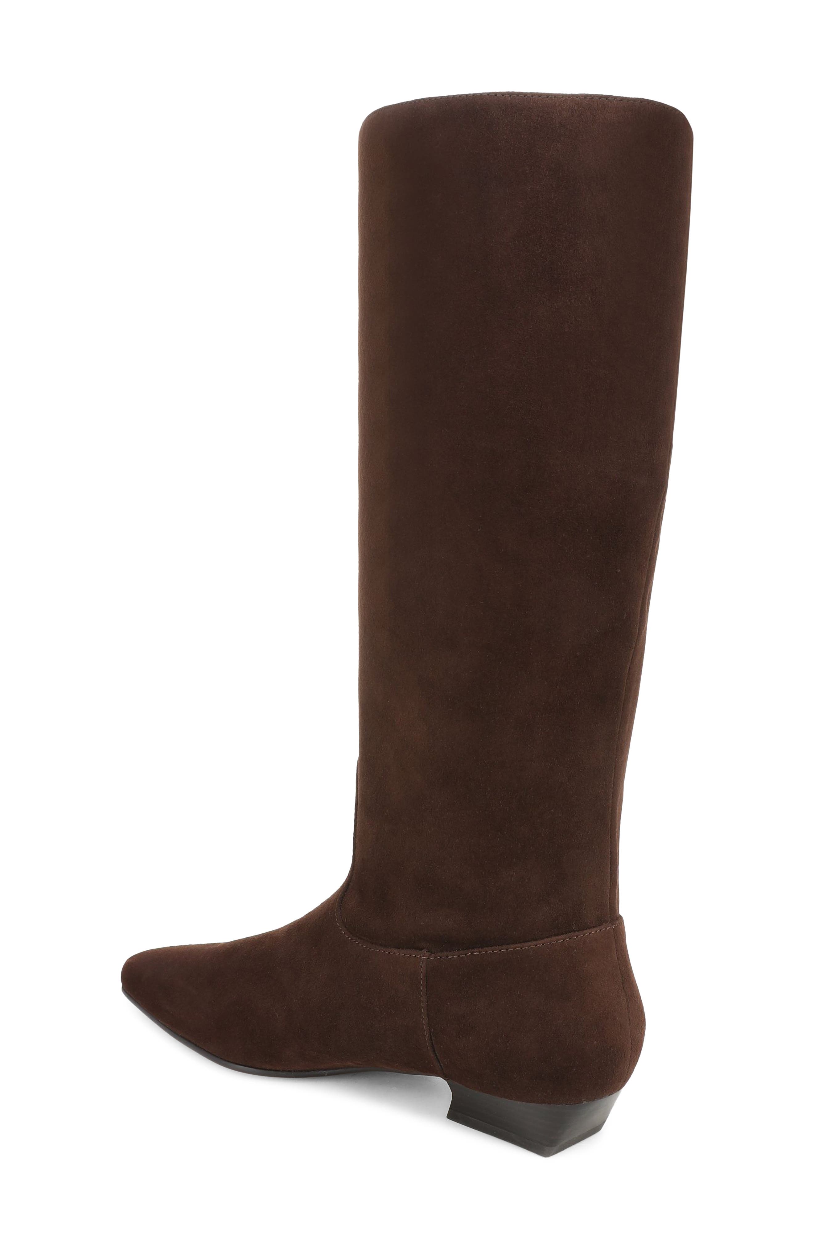Addison Tall Boot, Alternate, color, COFFEE BEAN SUEDE