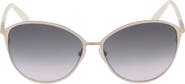 TOM FORD Penelope 59mm Gradient Round Sunglasses