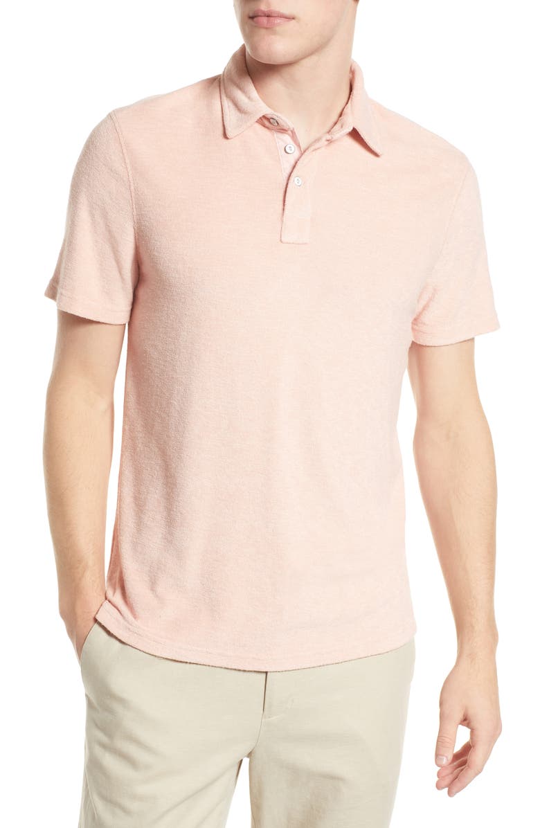 Rails Rhen French Terry Polo, Main, color, 