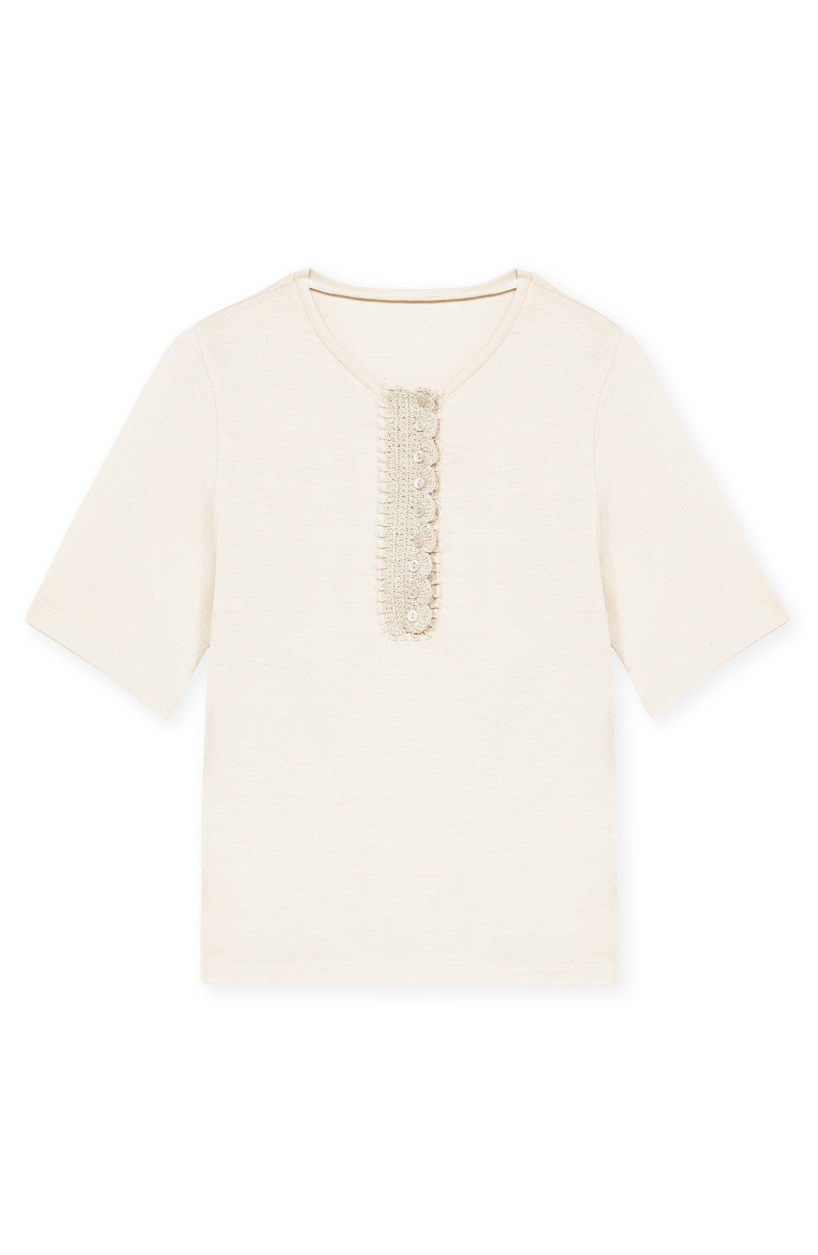 Cherry Crochet T-Shirt