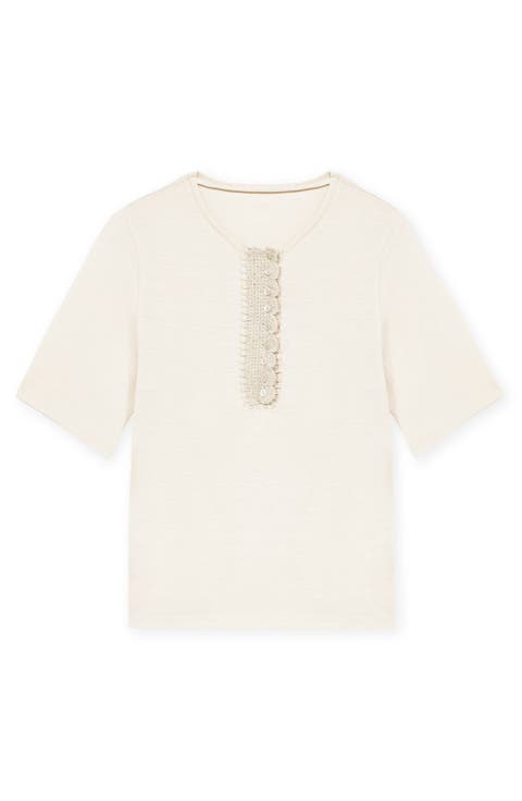 Cherry Crochet T-Shirt