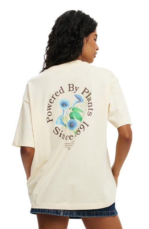Cotton On The Lcn Boxy Graphic Tee In Lcn Nybg We Are Plant People