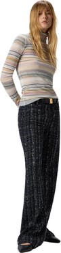 Missoni Men's Tailored Check And Wave Pattern Trousers