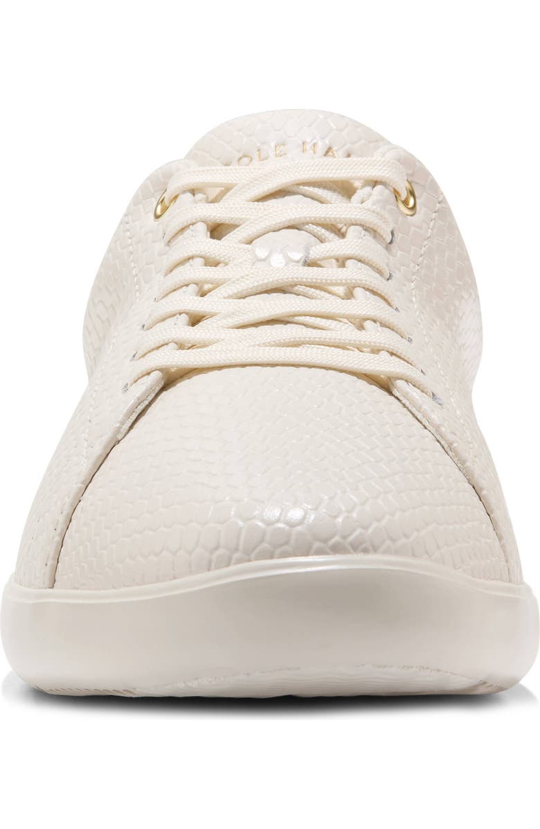 Cole Haan Grand Crosscourt II Snakeskin Texture Sneaker, Alternate, color, Powder Snk Print Leather